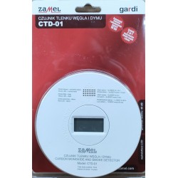 Czujnik tlenku węgla i dymu ZAMEL CTD‑01