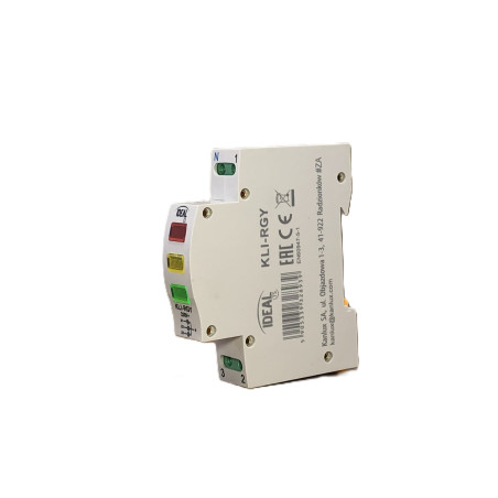 KLI‑RGY IDEAL Lampka modułowa 3‑fazowa czerwona/żółta/zielona LED