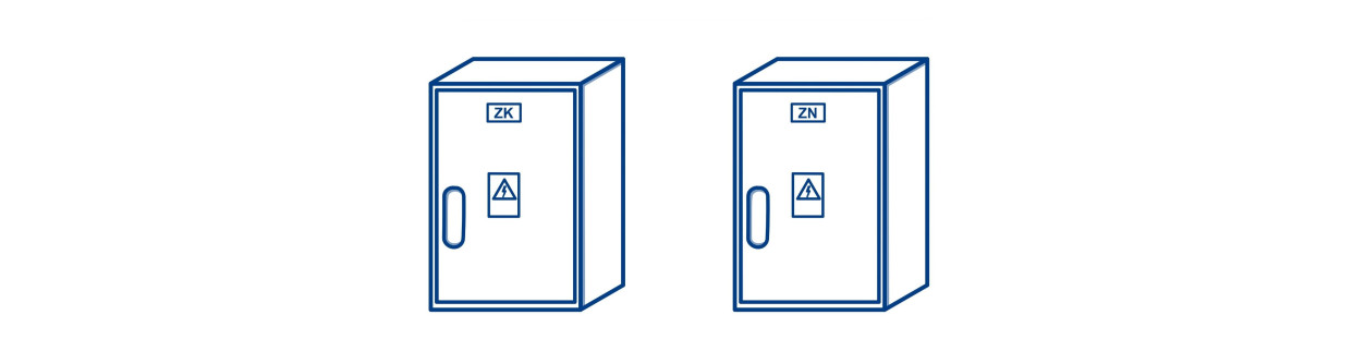 Złącza kablowe ZK-1, ZK-2, ZK-3